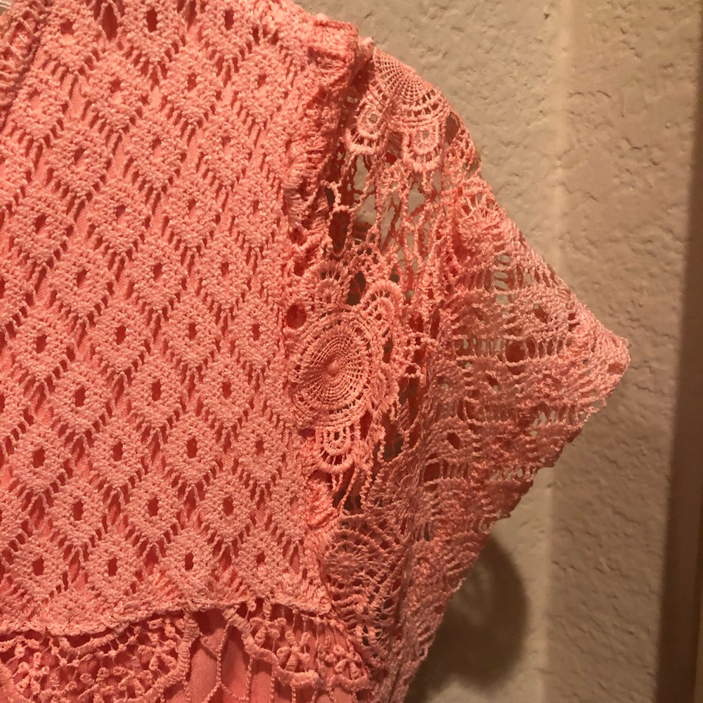 Xhiliration Crochet Dress - Picture 7 of 7